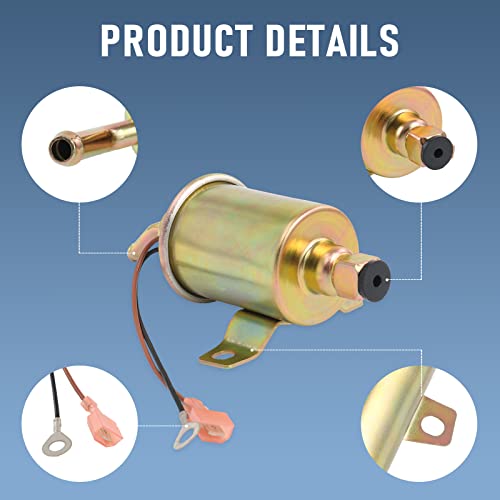 Electric Fuel Pump E11007 Replacement for Airtex Onan Cummins 4KW Generator - size: E11007 Fuel Pump