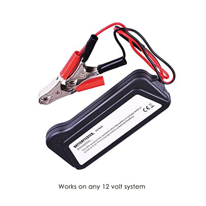 BI007 12V Battery and Alternator Tester, 6 LED Indicators