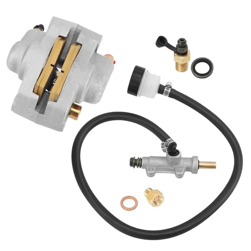 M MATI Rear Brake Caliper & Master Cylinder for Polaris Sportsman 500 400 335 Diese-l 455 Worker 335 500 1998-2002 1910301 1930818 1910553 1910441 1910366 1930819