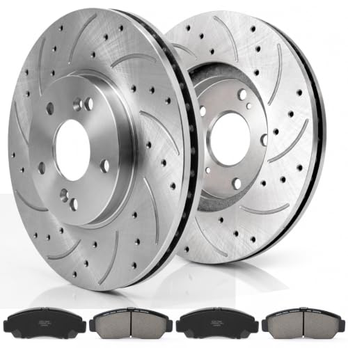 11.81 inch Front Rotors Kits Replacement for Honda Accord 2003-2011 - size: S-31275+P-787