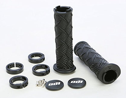 ODI ATV X-Treme Lock-On Off-Road Motorcycle Hand Grips - Black/Black/One Size