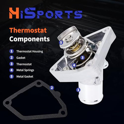 HiSport Thermostat Assembly 21200-31U1B - color: 21200-31U1B