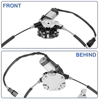 Obaee 748-511 Rear Right Passenger Side Power Window Regulator and Motor Assembly Compatible with Chevrolet Impala 2006-2013, Chevrolet Impala Limited 2014-2016, Replace OE 110338752, 20927600 - size: Rear Right Passenger Side