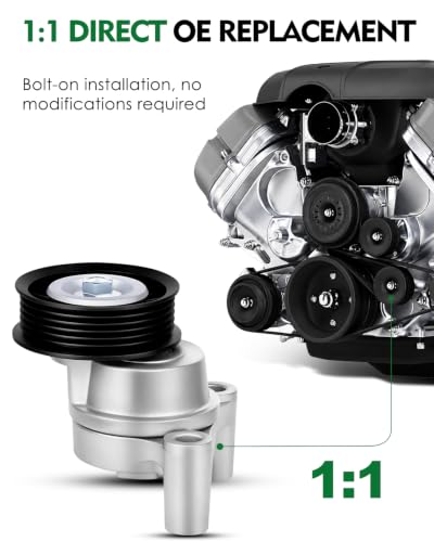 39083 Belt Tensioner Assembly with Pulley for:-Chevy for:-GMC - size: 39083