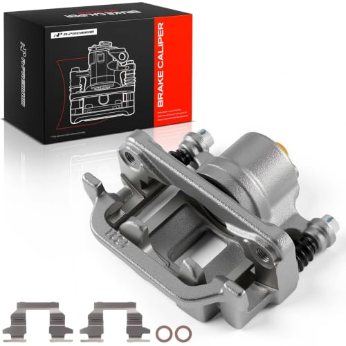 A-Premium Rear Right Passenger Disc Brake Caliper with Bracket - style: Rear Passenger Side