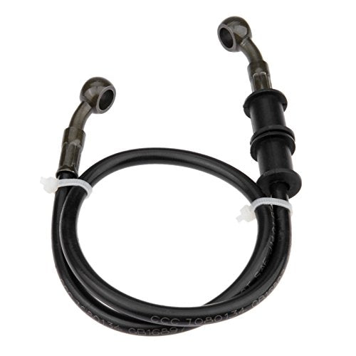 Motorcycle Brake Hydraulic Line, 60cm/23.6inch Braided Clutch Oil Pipe - size: 60cm