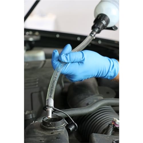 Mityvac MVA6852 1.5 Liter Fluid Evacuator Extractor and Dispensing Syringe, Twist-valve, Dual-seal Piston, MVA7218 Rubber ATF Adapter, For Master Cylinders, Transaxles, Power Steering and Coolant - style: MVA6852