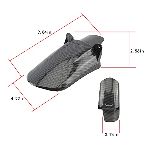 Sur Rear Shock Imitation Carbon Fiber Fender - color: Rear Shock Fender, size: Imitation Carbon Fiber