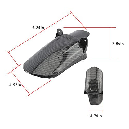 Sur Rear Shock Imitation Carbon Fiber Fender - color: Rear Shock Fender, size: Imitation Carbon Fiber