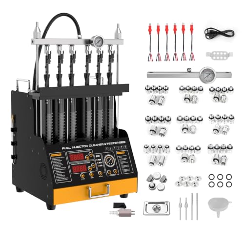 CT450 Heated GDI 6-Cylinder Fuel Injector Cleaning Machine & Tester
