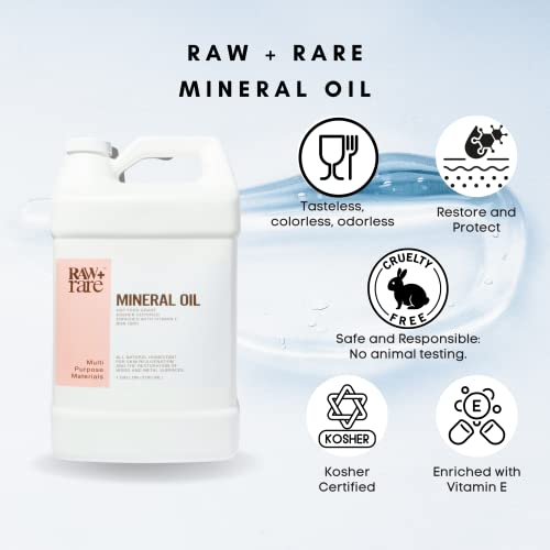 Raw Plus Rare Cutting Board Mineral Oil 1 Gallon