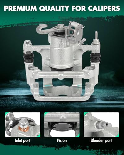 SCITOO 18B5311 Rear Left Driver Side Disc Brake Caliper W/Bracket 1PC - size: Rear Driver[18B5311]