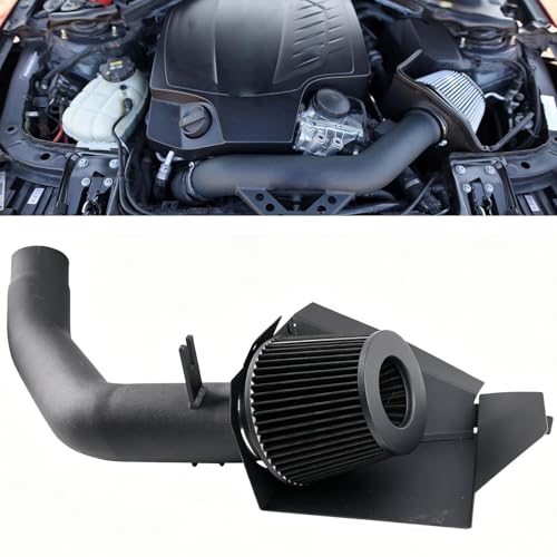 Cold Air Intake Fits BMW F30 335i, F32 435i, F22 M235i, F87 M2 N55 2014-2018, Heat Resistant Aluminum Pipe, Aggressive Roar Sound - color: 2012-2016 335i 435i