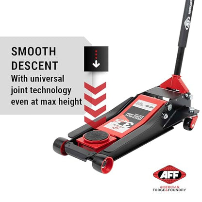 AFF 3.5 Ton Floor Jack - Low Profile Car Jack with Lightning Lift Hydraulic - Heavy Duty - style: Heavy Duty