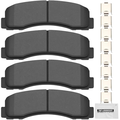 HARUMA Front Ceramic Brake Pads D1414 Low Noise, Wear-Resistant, 4pcs - size: HBKP8007