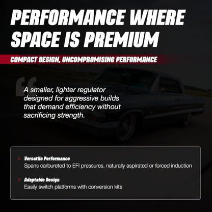 Aeromotive X1 Series Pro Return Style EFI Regulator - 13305