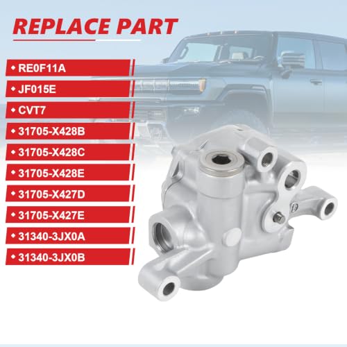 1Set RE0F11A JF015E Transmission Oil Pump Assy With Valve For Sentra/Versa