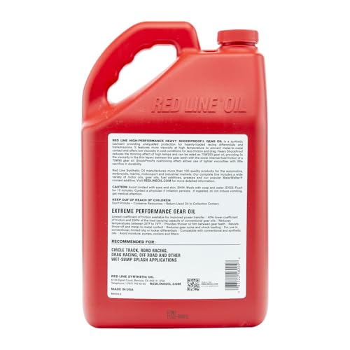 Red Line 58205 Heavy Shockproof Gear Oil - 1 Gallon