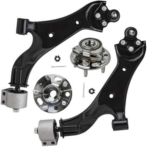 Detroit Axle - Front End Control Arms Kit for 2010-2017 Chevrolet Equinox - size: 4CW47631/Kit