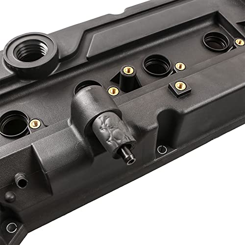 Engine Valve Cover with Gasket Plastic for 2006 2007 2008 2009 2010 2011 Hyundai Accent Kia Rio 1.6L [264-990][22441-26801][2241026855]