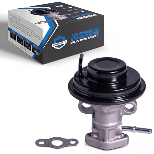 EGR Exhaust Gas Recirculation Valve w/Gasket Fits 1997-2001 Toyota Camry 99-01 Solara 98-00 RAV4 4-Cylinder Engine & Automatic Transmission Models Only Replaces 25620-74330