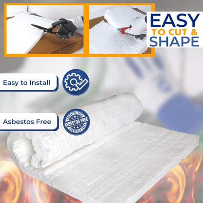 SIMOND STORE Ceramic Muffler Packing Exhaust Muffler Packing Kits - size: pack of 1
