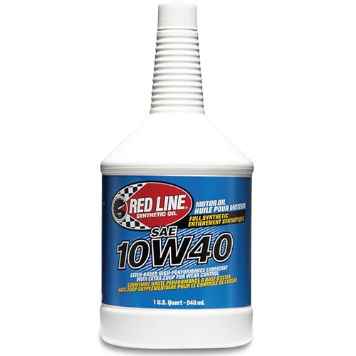Red Line 11404 SAE 10W40 Fully Synthetic Motor Oil - 1 Quart - size: Quart