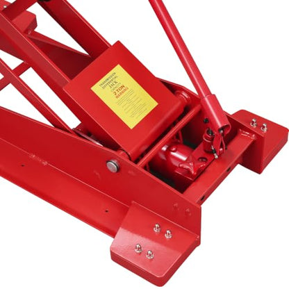 2000 lb Hydraulic Transmission Jack, 7.87"-29.7" Low Profile Lift