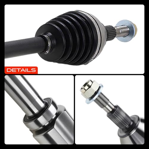 A-Premium Front Right Passenger CV Axle Shaft Assembly for Ford & Lincoln - style: Front Passenger Side