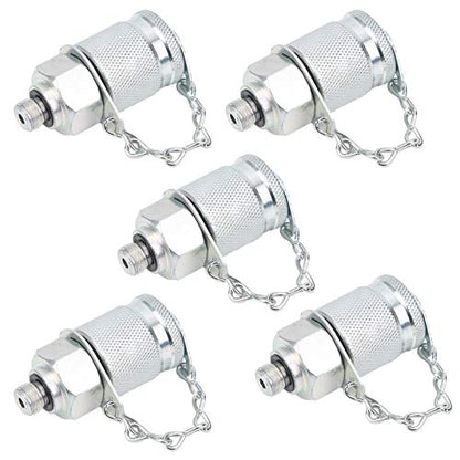 LiebeWH Hydraulic Test Connector M8x1, Sealing Thread for High Pressure - size: M8*1