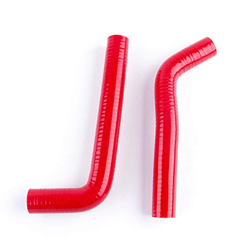 3 Layer ATV Silicone Coolant Radiator Hose Kit Fits for 2004-2008 Yamaha YFZ 450 YFZ450 Radiator Hose - color: Red