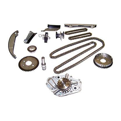 DNJ TK140BWP Timing Chain Water Pump and Seal Kit for 2002-2007 Chrysler, Dodge 300, Charger, Concorde 2.7L V6 24V DOHC 2736cc