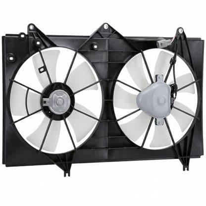 620-531 Engine Radiator Cooling Fan Assembly for 2002-2006 Toyota Camry for 2002-2008 Toyota Solara 2.4L Replaces OE 620-545 1636103071 - size: Camry 2.4L 2002-2006, Solara 2.4L 2002-2008
