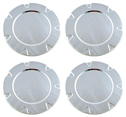Set of 4 New Chrome Wheel Hub Center Caps Replacement for 2007-2013 Cadillac Escalade/EXT/ESV 18 inch 7 Spoke