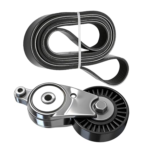 Serpentine Drive Belt and Tensioner Kit For Scion tC 11-16 Toyota - size: Toyota Camry, Rav4, Scion Tc (09-18)