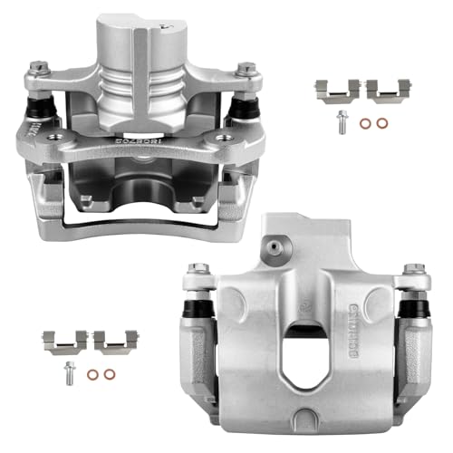 SCITOO - Rear Disc Brake Calipers Assembly with Bracket For Cadillac - size: Rear[18B5118 & 18B5119]