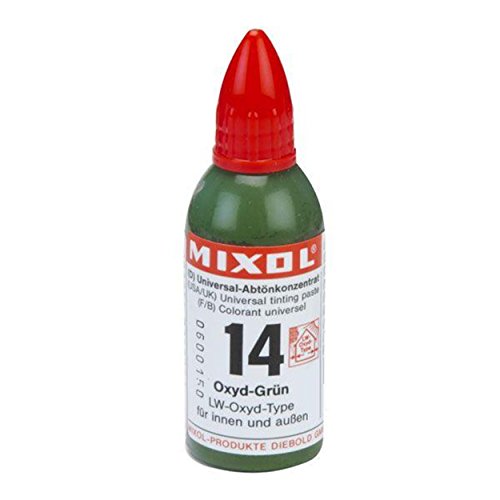 Mixol Universal Tints, Oxide Green, #14, 20 Ml - color: #14 Green - Oxide, size: 0.7 Fl Oz (Pack of 1)
