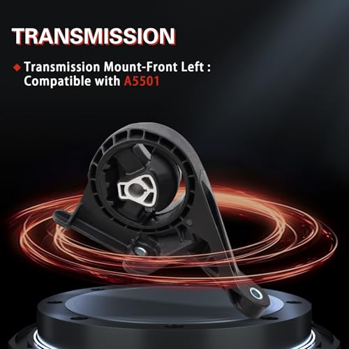 Engine Motor & Transmission Mount Compatible with 2012 2013 2014 2015 2016 2017 Verano 2.4L Auto Trans -OE: 3198 A5537 3194 A5501 3196 A5502 3226 A5510 - size: 2012 - 2017 Verano 2.4L