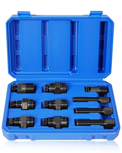 DAYUAN Motorcycle Flywheel Puller with 10Pcs Different Sizes of Pullers Compatible with Small Engines on Motorcycles Scooters ATVs and Dirt Bikes