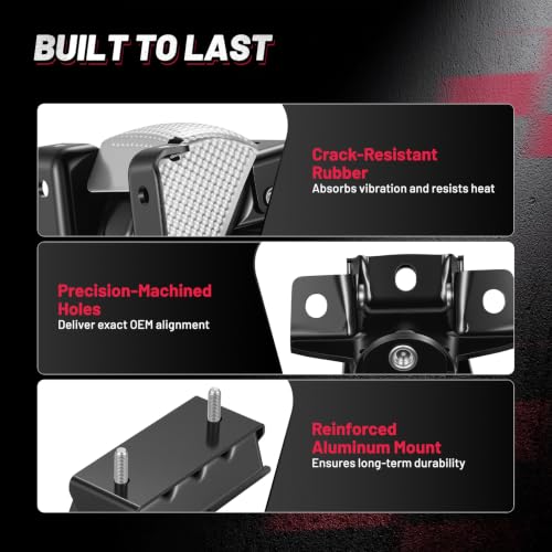 BDFHYK Engine Motor Mount Set Compatible with Chevrolet Silverado 1500 - size: 1999-2006 Chevrolet Silverado 1500 3PCS