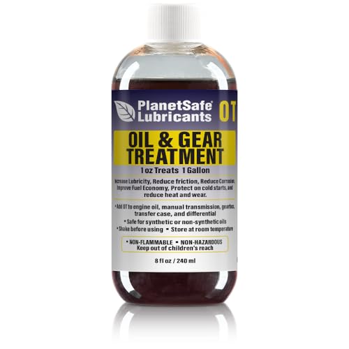 PlanetSafe Lubricants OT Oil & Gear Treatment for Engines, 8 oz - size: 8 oz Oil Treatment (OT)