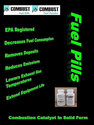 Combust Fuel Pills™ 50 CT Bottle for Gas & Diesel Fuel