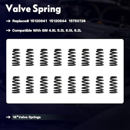 E1840P Stage2 Camshaft Spring Kit w/Lifter Pushrod Kit Timing Cover Gasket - size: Stage2 Camshaft Lifter Kit w/Pushrod Spring