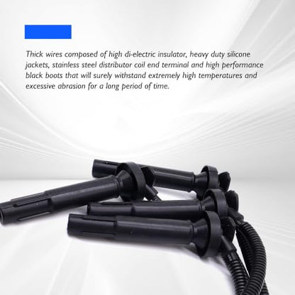 SOA430Q119 Ignition Spark Plug Wires Compatible with SAAB 9-2X - style: SOA43-0Q119