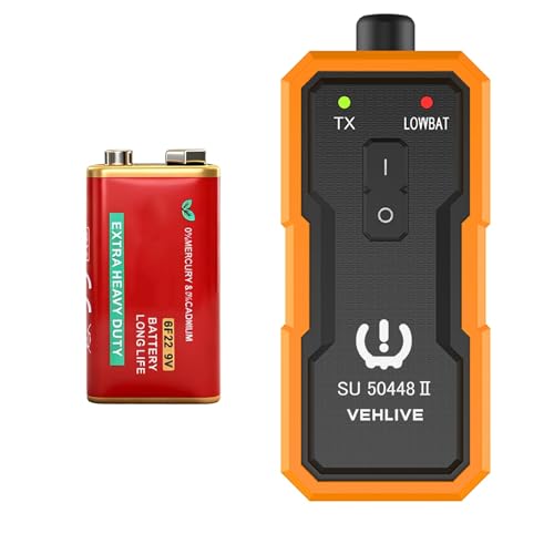TPMS Relearn Tool for GM Tire Sensor, EL-50448 Upgraded Version - color: With Battery