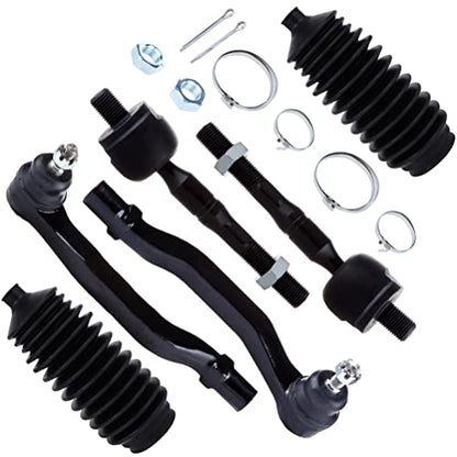 SCITOO 6pcs Front Tie Rod Kit fit 1998-2002 for Honda for Accord