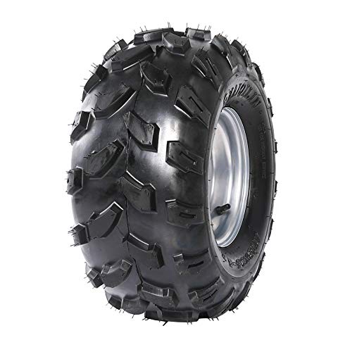 18X9.5-8 Tubeless Tire With 8 inch Wheels Rims for ATV Go Kart Pit Dirt Bike