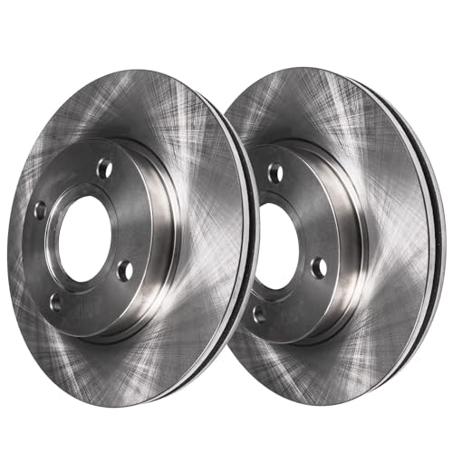 Detroit Axle - 8pc Brake Kit Replacement for Ford 2014-2019 Fiesta ST - size: 8PR53581/KIT