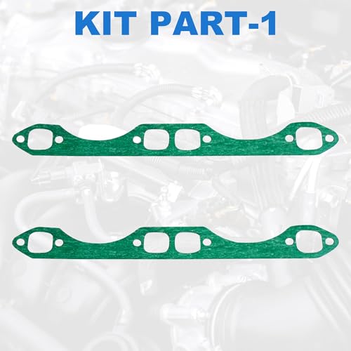 260-1045 Full Engine Gasket Set, 1955-1980 SBC 283 302 307 327 350 V8 Gasket Kit for Chevy C10 C20 Caprice Impala for Buick Century Skylark for Olds - size: KS2600