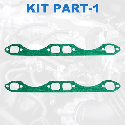 260-1045 Full Engine Gasket Set, 1955-1980 SBC 283 302 307 327 350 V8 Gasket Kit for Chevy C10 C20 Caprice Impala for Buick Century Skylark for Olds - size: KS2600